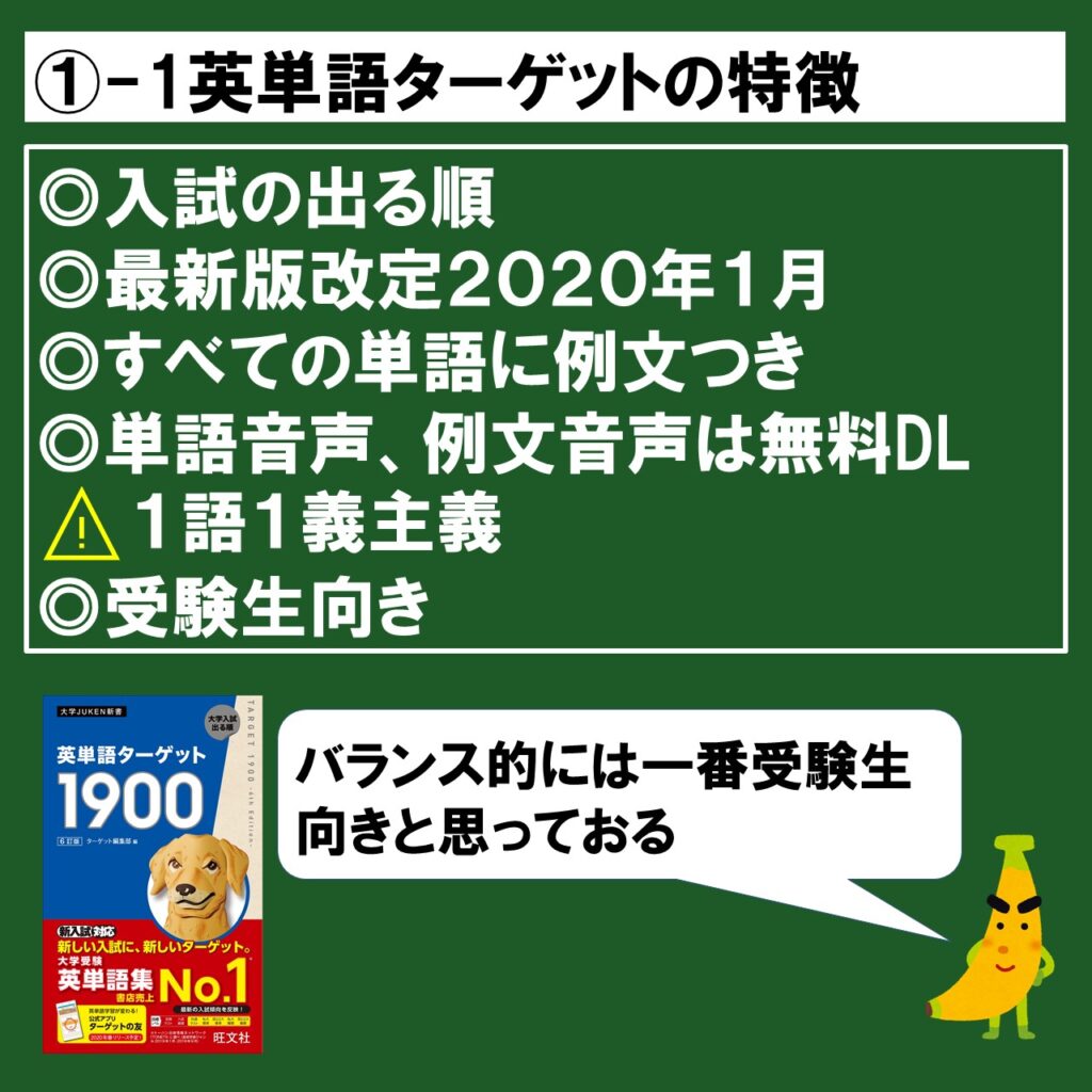 ターゲット シス単 速読英単語 メリット デメリットを徹底比較 じぃ じの英語道場